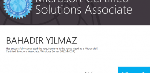 Microsoft® Certified Solutions Associate: Windows Server 2012 (MCSA)